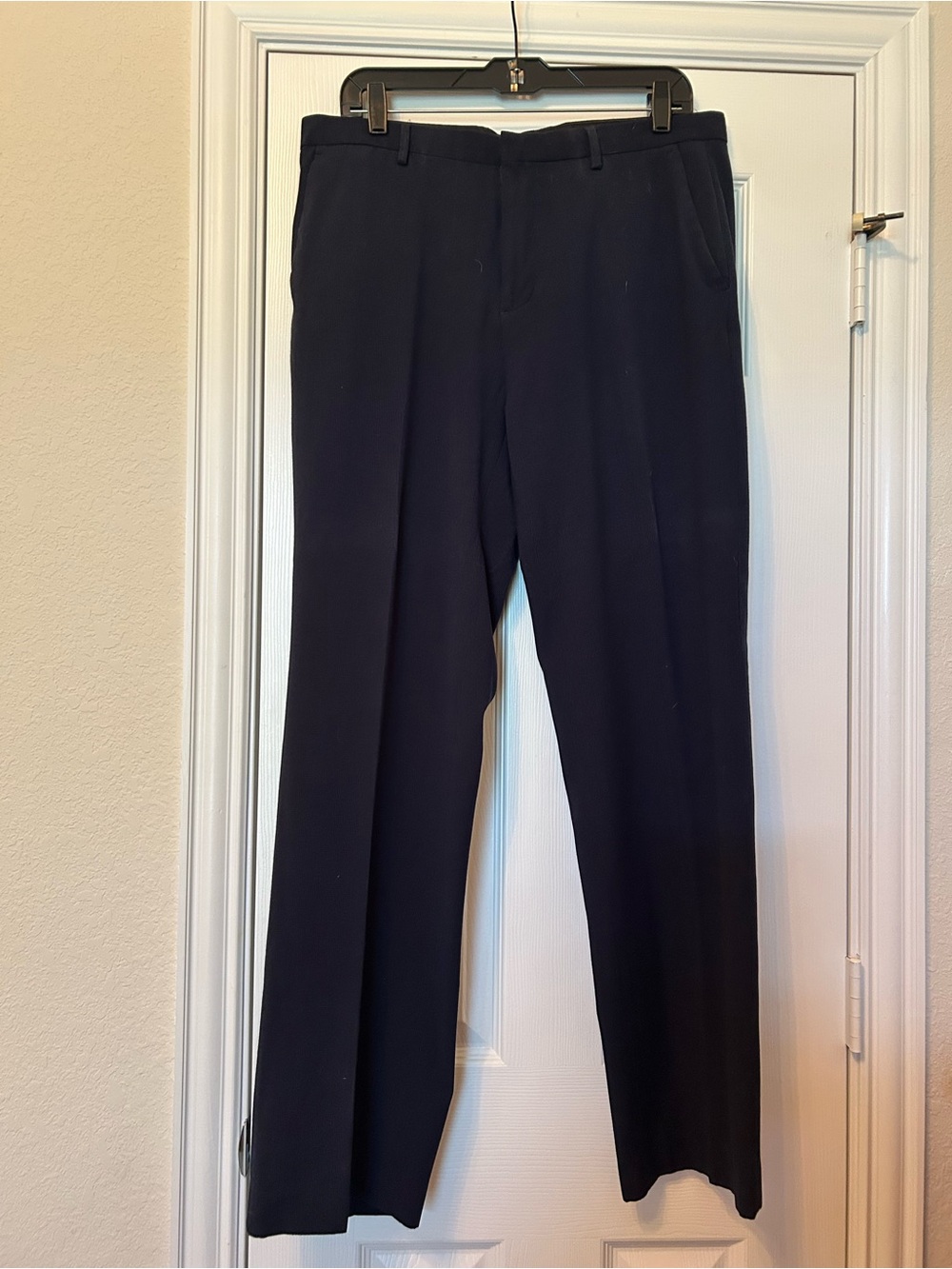 Calvin Klein Men's Dark Navy Dress Pants